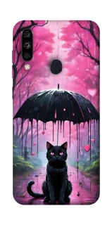 Чехол на ZTE Blade A7 (2020) Black cat фото 1 из 1