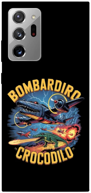 Чохол на Samsung Galaxy Note 20 Ultra Bombardino Crocodilo v2 фото 1 з 1