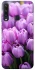 Чехол на Huawei Y6p Фиолетовые тюльпаны фото 1 из 1