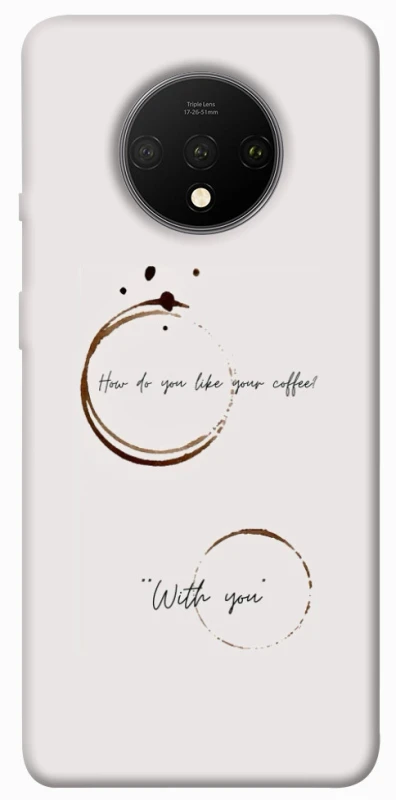 Чохол на OnePlus 7T Coffee with you фото 1 з 1
