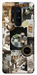 Чехол на OnePlus 8 Pro Coffee collage ver.4 фото 1 из 1