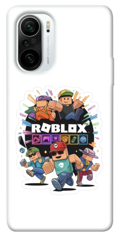 Чохол на Xiaomi Redmi K40 / K40 Pro / K40 Pro+ / Poco F3 Roblox logo ver.3 фото 1 з 1