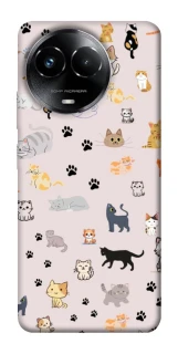 Чохол на Realme C67 4G Cat style ver.1 фото 1 з 1