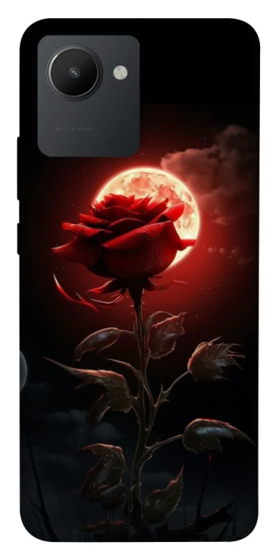 Чехол на Realme C30s Красная роза фото 1 из 1