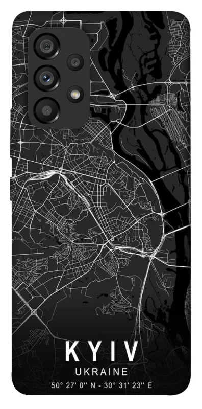 Чохол на Samsung Galaxy A53 5G Kyiv map фото 1 з 1