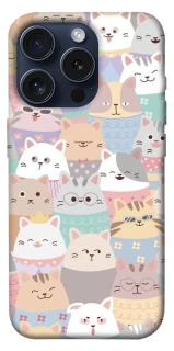 Чохол на Apple iPhone 15 Pro (6.1") Funny Kittens ver.2 фото 1 з 1