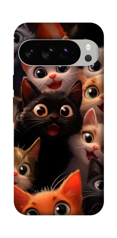 Чохол на Google Pixel 10 Pro happy cats фото 1 з 1