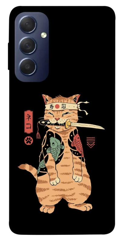 Чехол на Samsung Galaxy M54 5G Кот-самурай фото 1 из 1