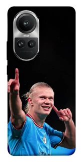 Чехол на Oppo Reno 10 Erling Haaland фото 1 из 1