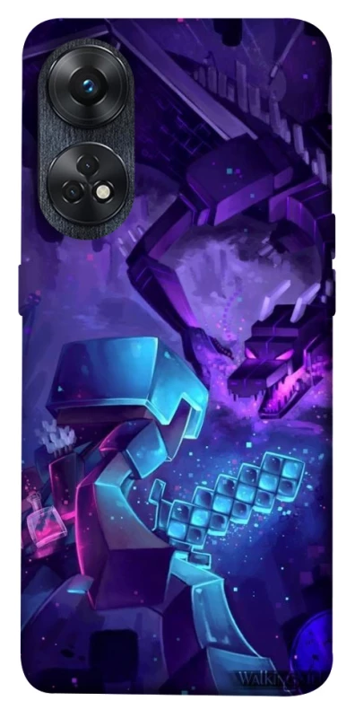 Чохол на Oppo Reno 8T 4G Minecraft dragon фото 1 з 1