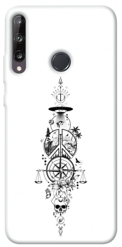 Чехол на Huawei P40 Lite E Tattoo ver.7 фото 1 из 1