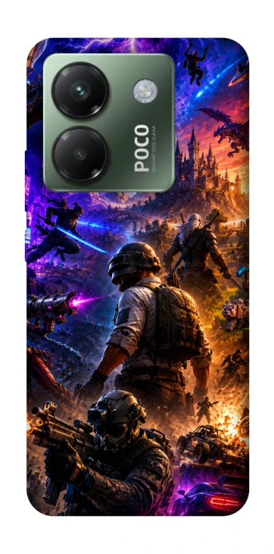 Чехол на Xiaomi Poco M7 pro 5G My Games фото 1 из 1