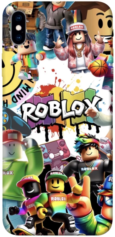 Чохол на Apple iPhone XS Max (6.5") Roblox Characters Collage фото 1 з 1