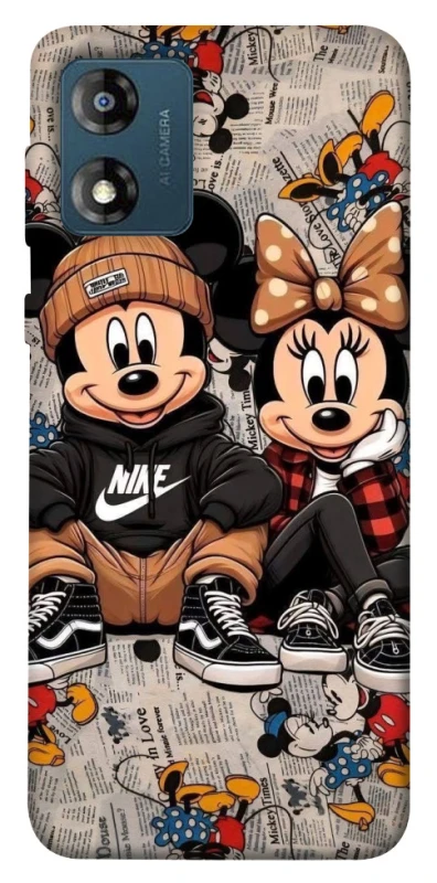 Чехол на Motorola Moto E13 Miki & Mini фото 1 из 1