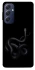 Чехол на Samsung Galaxy M54 5G Black snake фото 1 из 1
