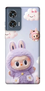 Чохол на Motorola Edge 50 Labubu & clouds фото 1 з 1