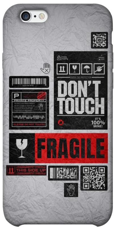 Чохол на Apple iPhone 6/6s (4.7") Don't touch фото 1 з 1