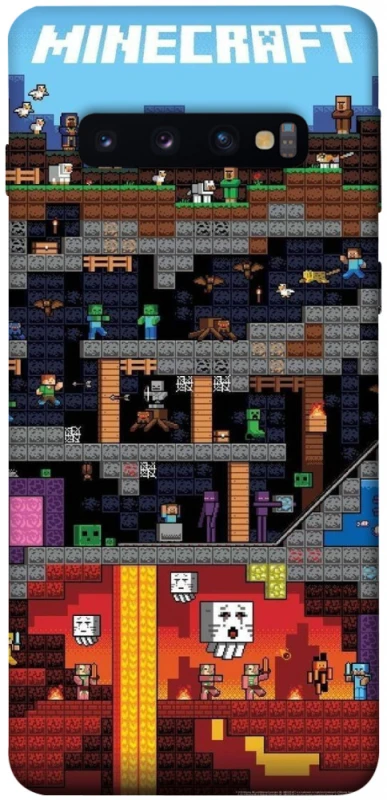 Чохол на Samsung Galaxy S10 Minecraft фото 1 з 1