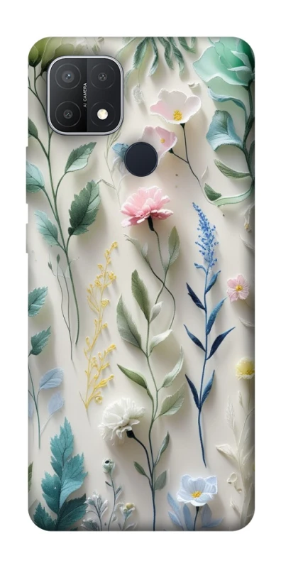 Чохол на Oppo A15s / A15 Floral design ver.3 фото 1 з 1