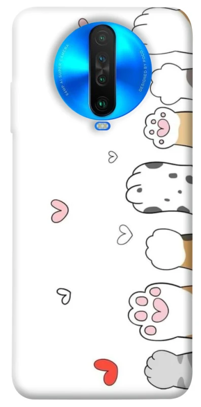Чехол на Xiaomi Poco X2 Paws фото 1 из 1