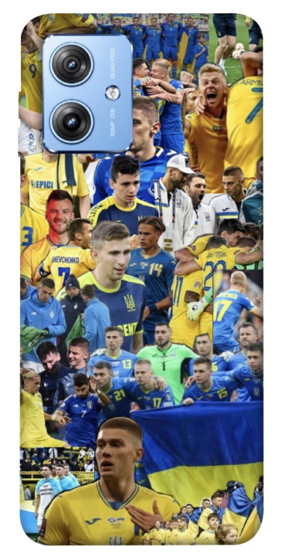 Чехол на Motorola Moto G84 UA-Football ver.6 фото 1 из 1