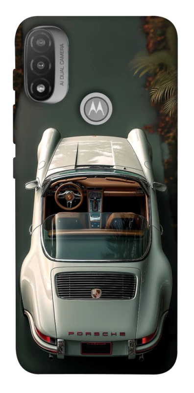 Чохол на Motorola Moto E20 White porsche фото 1 з 1