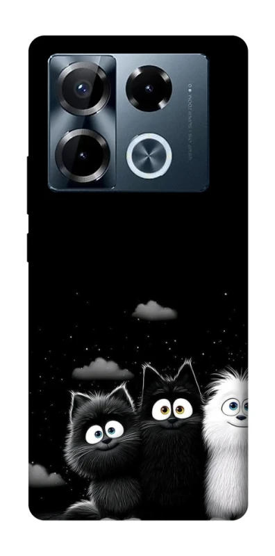 Чехол на Infinix Note 40 Pro 4G Three Cats фото 1 из 1