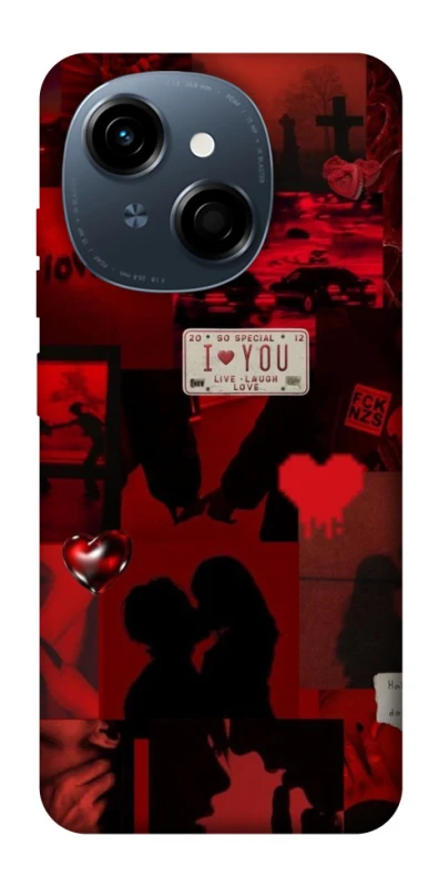 Чохол на TECNO Spark Go 1 Love collage ver.2 фото 1 з 1