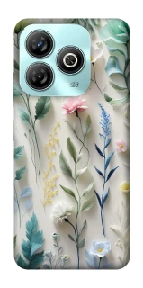 Чехол на ZTE Blade A75 4G Floral design ver.3 фото 1 из 1