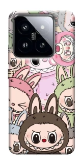 Чохол на Xiaomi 14 Pro All Labubu 3 фото 1 з 1