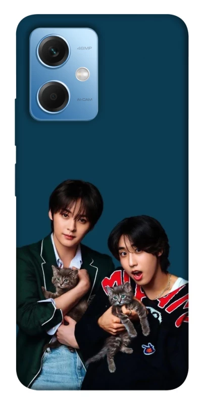 Чехол на Xiaomi Redmi Note 12 5G Lee Know and Han - Stray Kids фото 1 из 1