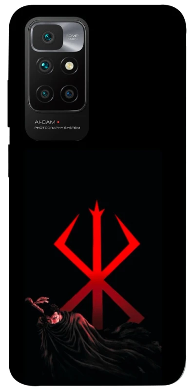 Чохол на Xiaomi Redmi 10 Berserk Red Logo фото 1 з 1