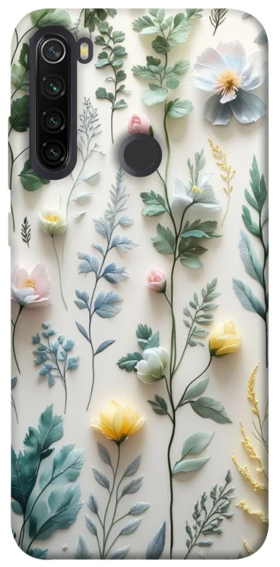 Чохол на Xiaomi Redmi Note 8T Floral design ver.4 фото 1 з 1