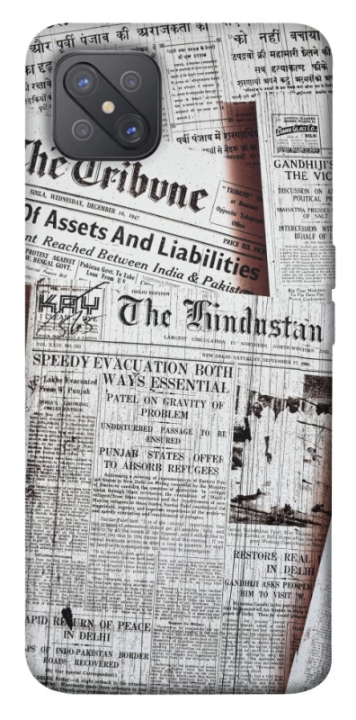 Чохол на Oppo A92s Газети фото 1 з 1