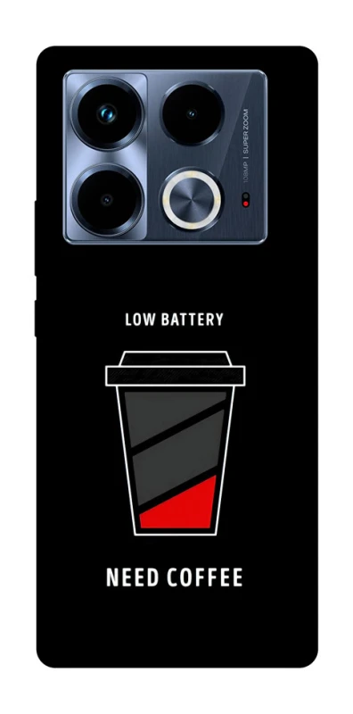 Чехол на Infinix Note 40 4G Low battery фото 1 из 1