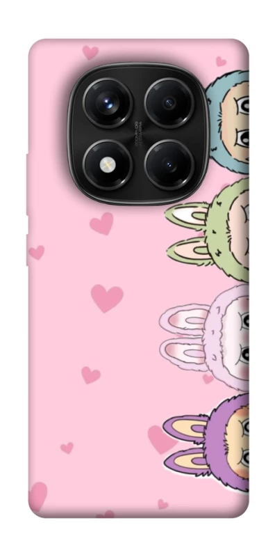 Чохол на Xiaomi Redmi Note 14 Pro 4G All Labubu 4 фото 1 з 1