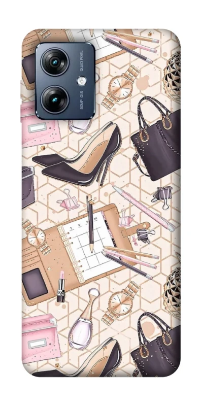 Чехол на Motorola Moto G54 Power Fashion collage ver.9 фото 1 из 1