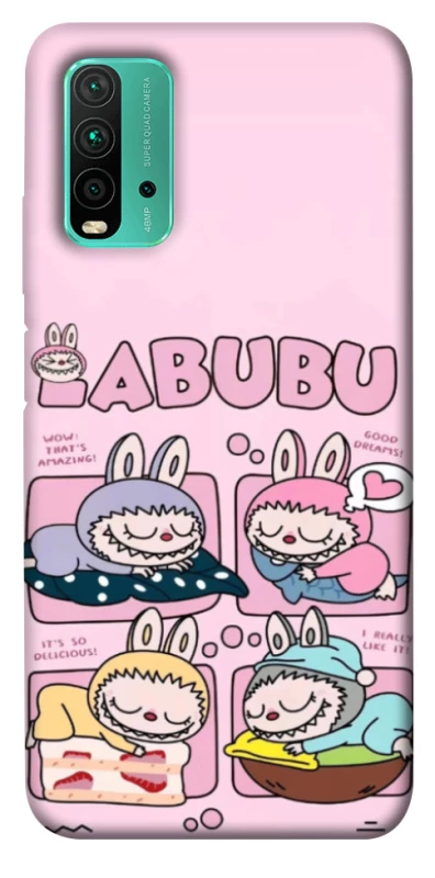 Чохол на Xiaomi Redmi Note 9 4G / Redmi 9 Power Labubu Dreams Collage фото 1 з 1