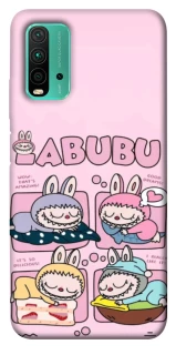 Чохол на Xiaomi Redmi Note 9 4G / Redmi 9 Power Labubu Dreams Collage фото 1 з 1