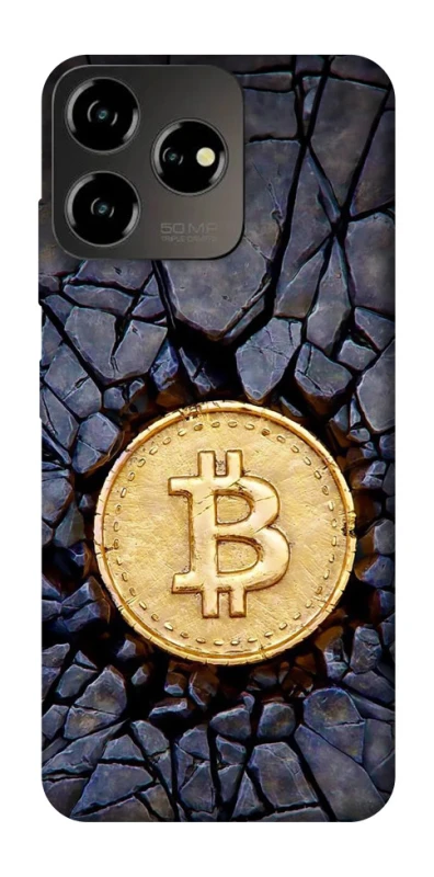 Чохол на ZTE Blade V50 Design 4G Bitcoin cracks фото 1 з 1