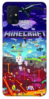 Чехол на Samsung Galaxy M31s Minecraft world фото 1 из 1
