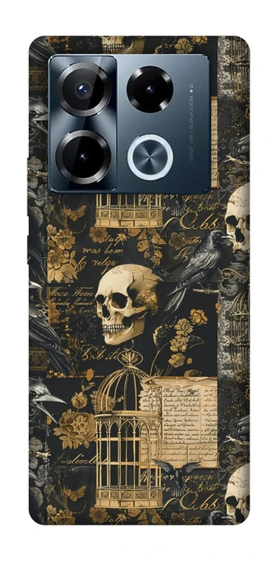 Чехол на Infinix Note 40 Pro 4G Halloween aesthetics ver.1 фото 1 из 1