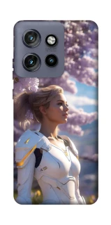 Чохол на Motorola Edge 50 Neo Cyber space girl ver.1 фото 1 з 1