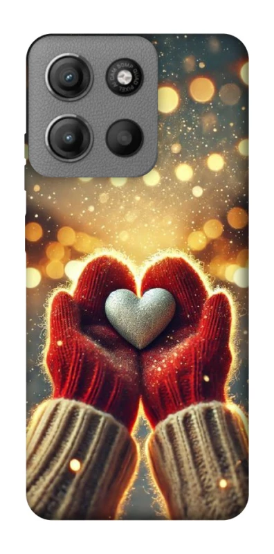 Чохол на Motorola Moto G15 Power Heart in hand фото 1 з 1