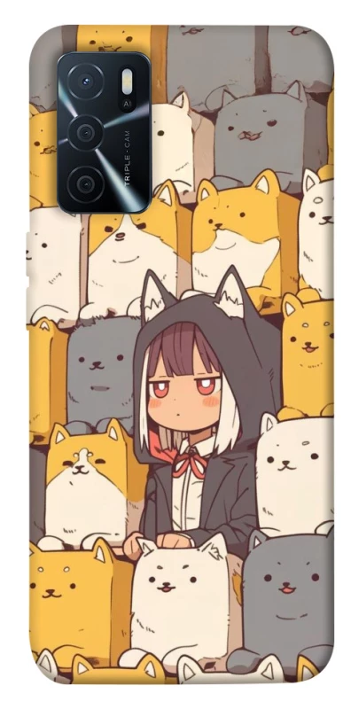 Чохол на Oppo A16s / A16 Like a cat фото 1 з 1