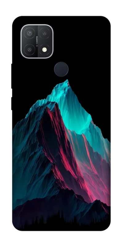 Чехол на Oppo A15s / A15 Neon mountains фото 1 из 1