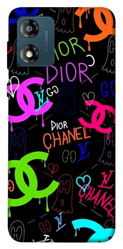 Чехол на Motorola Moto E13 Fashion collage ver.5 фото 1 из 1