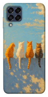 Чехол на Samsung Galaxy M33 5G cats on wall фото 1 из 1