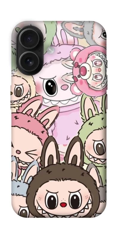 Чохол на Apple iPhone 16 All Labubu 3 фото 1 з 1