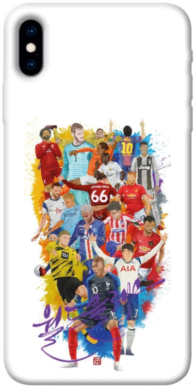 Чехол на Apple iPhone XS (5.8") Football Abstract v2 фото 1 из 1